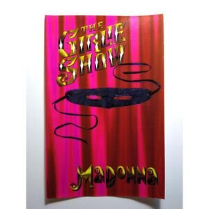 Madonna The Girlie Show Book Artwork Original 1993 Pink Version Ready To Frame